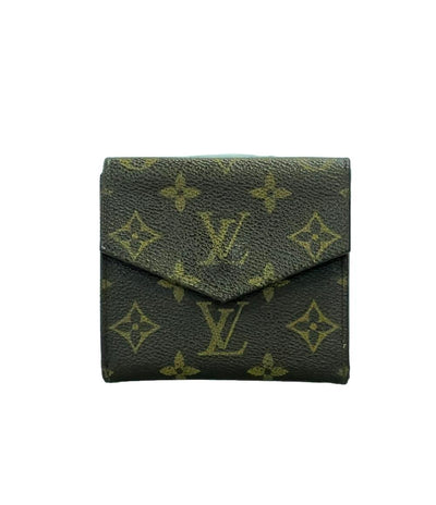 ルイヴィトン 三つ折り財布 Wホック ポルトモネビエ【旧型】 モノグラム M61660 メンズ LOUIS VUITTON