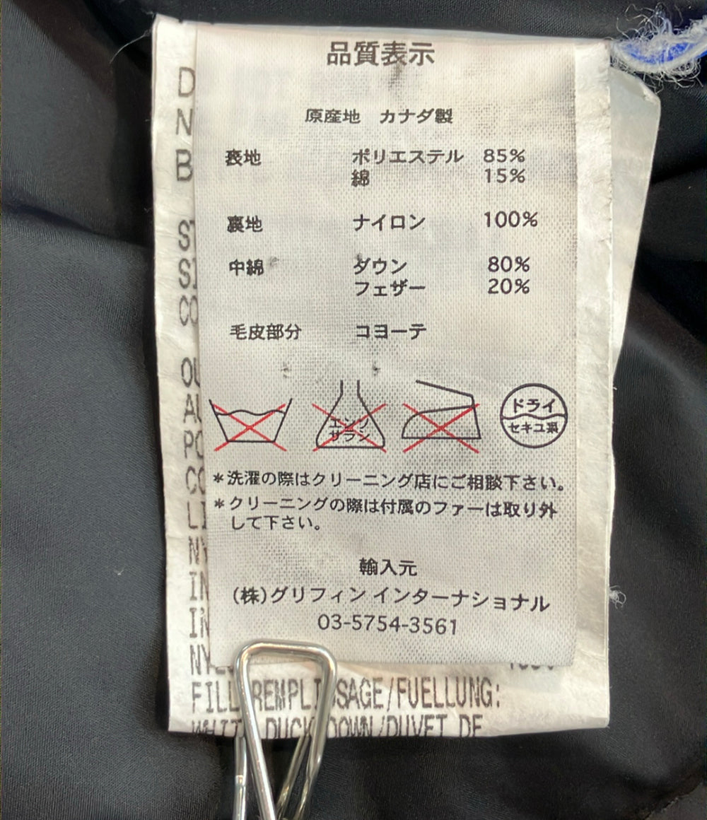 CANADA GOOSE ダウンジャケット 3438JM メンズ SIZE M カナダグース