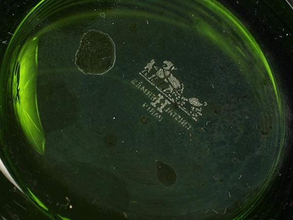 HERMES グラス タンブラー グリーン エルメス