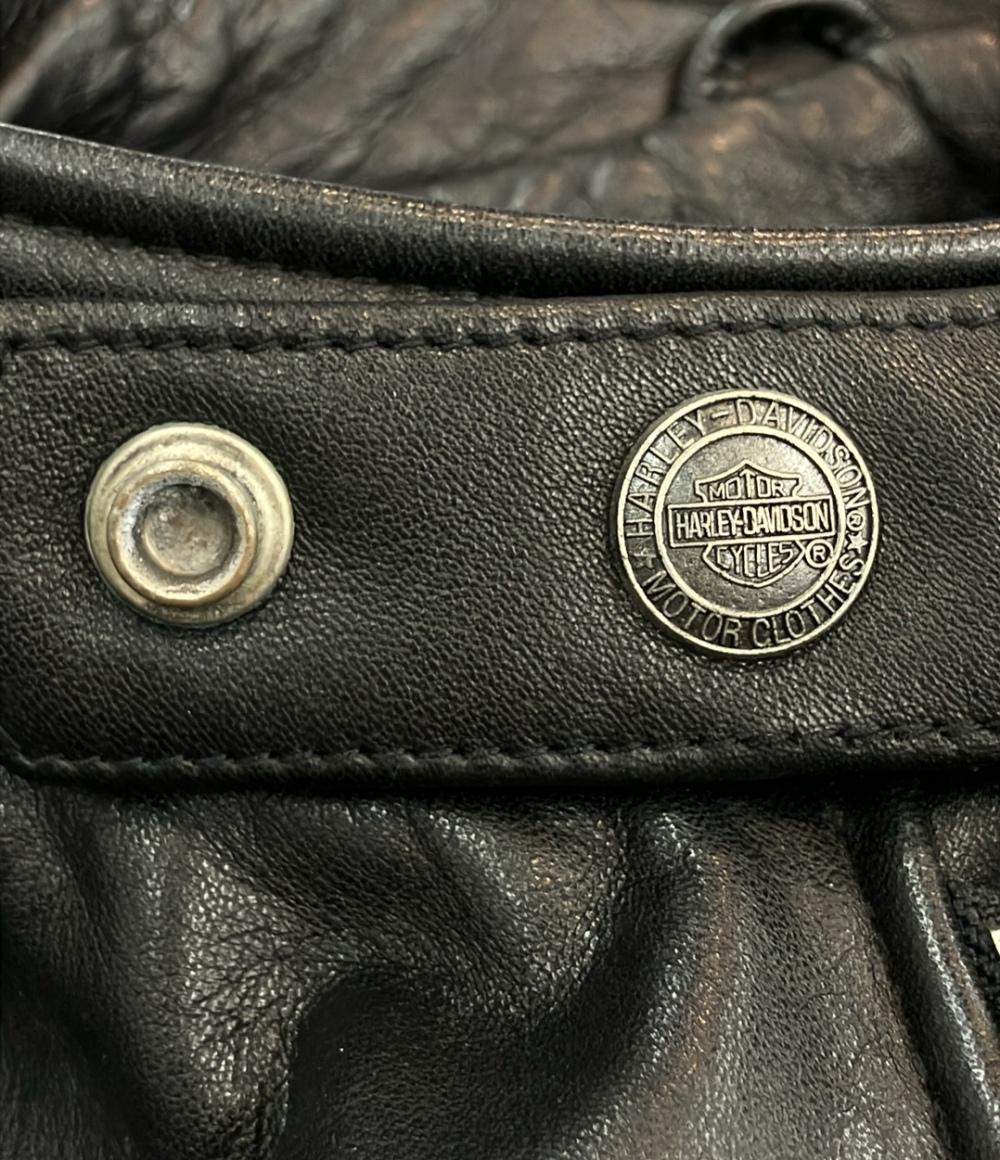 HARLEY DAVIDSON シングルライダースジャケット メンズ SIZE M