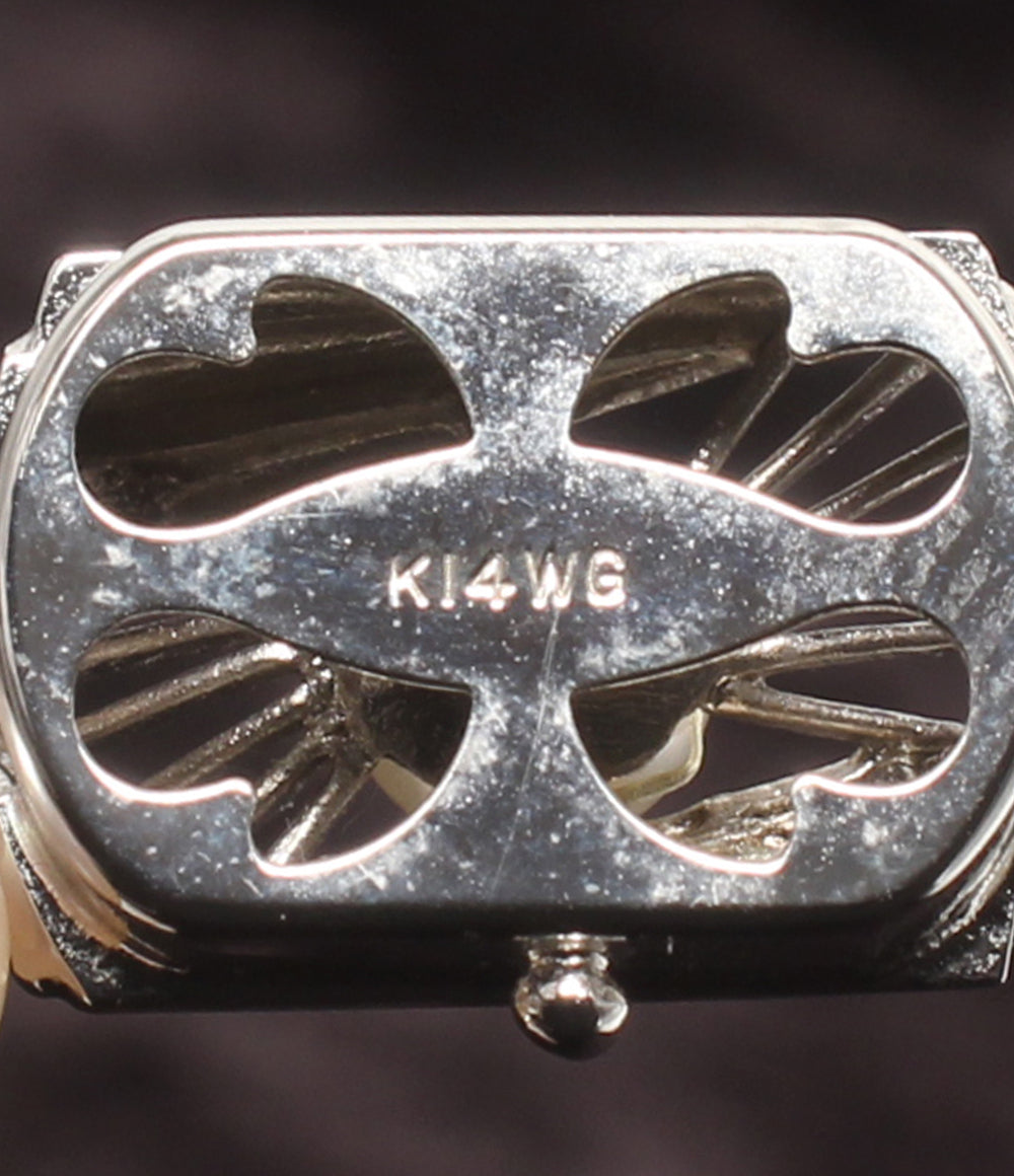 ネックレス パール7.5－8.0mm K14WG レディース