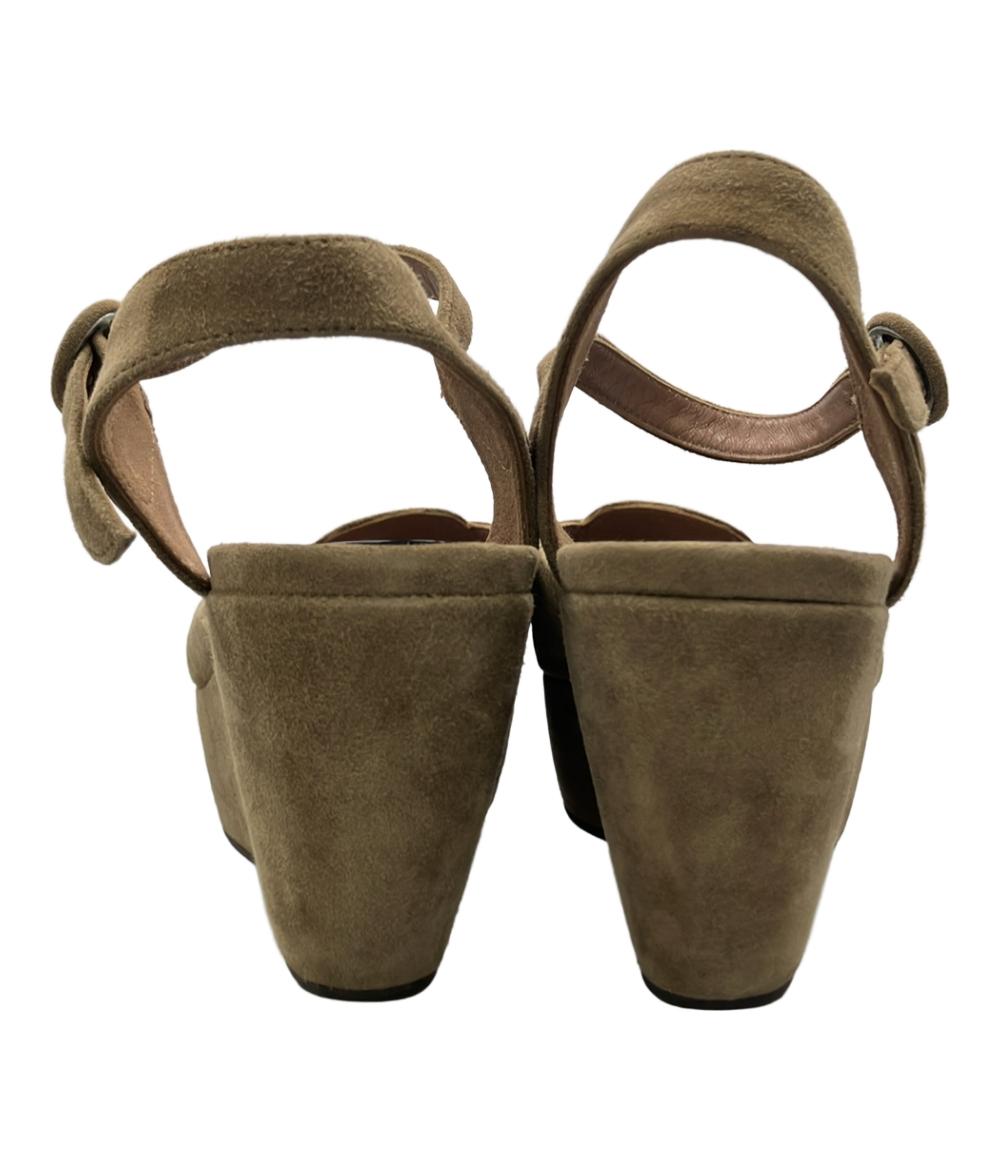 MARNI ウェッジソールアンクルストラップサンダル レディース SIZE 37 23.5(cm) マルニ