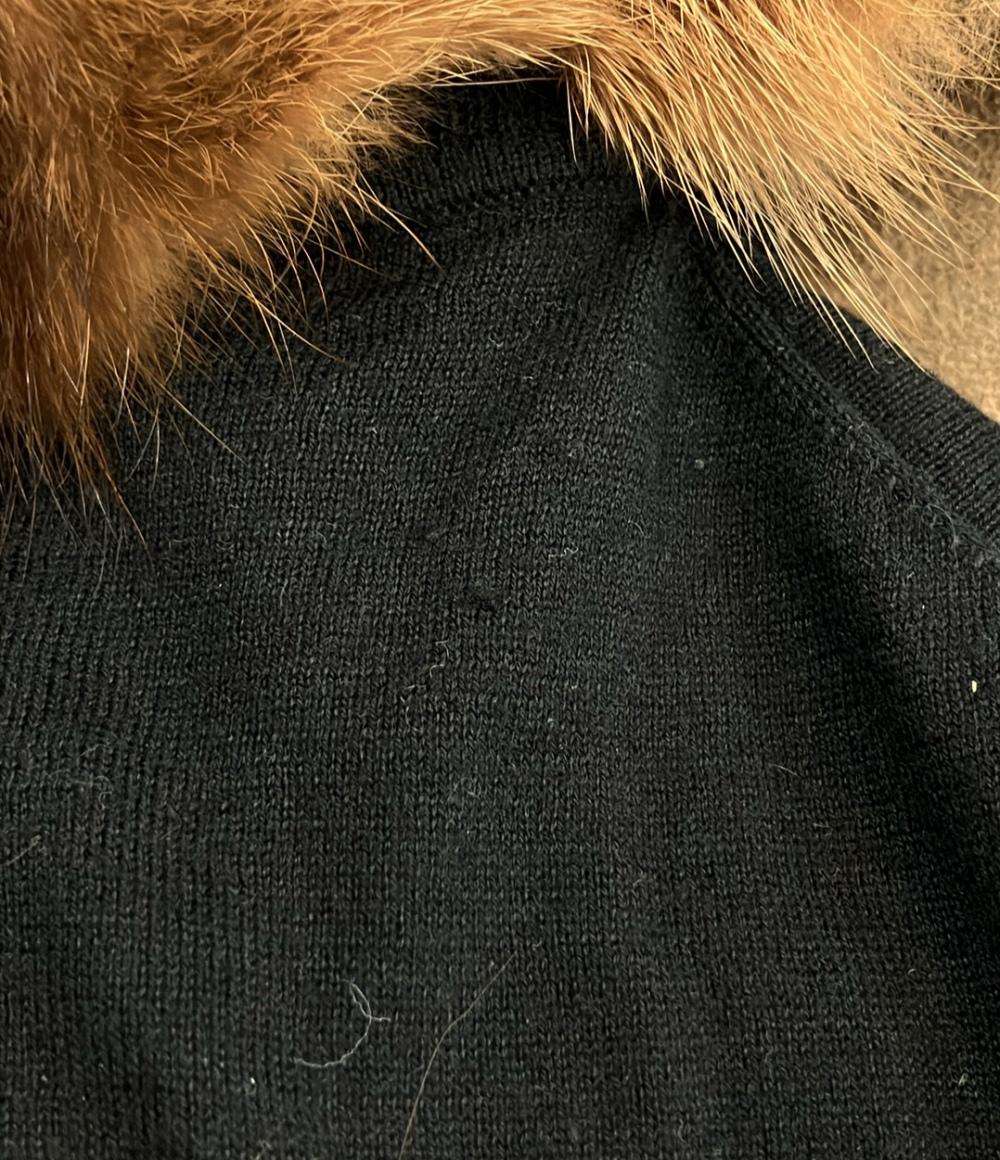 Miu Miu 長袖 カーディガン リアルファー付き レディース SIZE 40 (S) ミュウ ミュウ