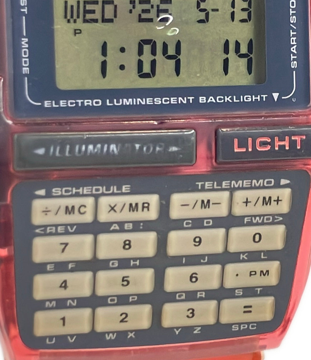 CASIO 腕時計 データバンク クオーツ DBC-63 メンズ カシオ