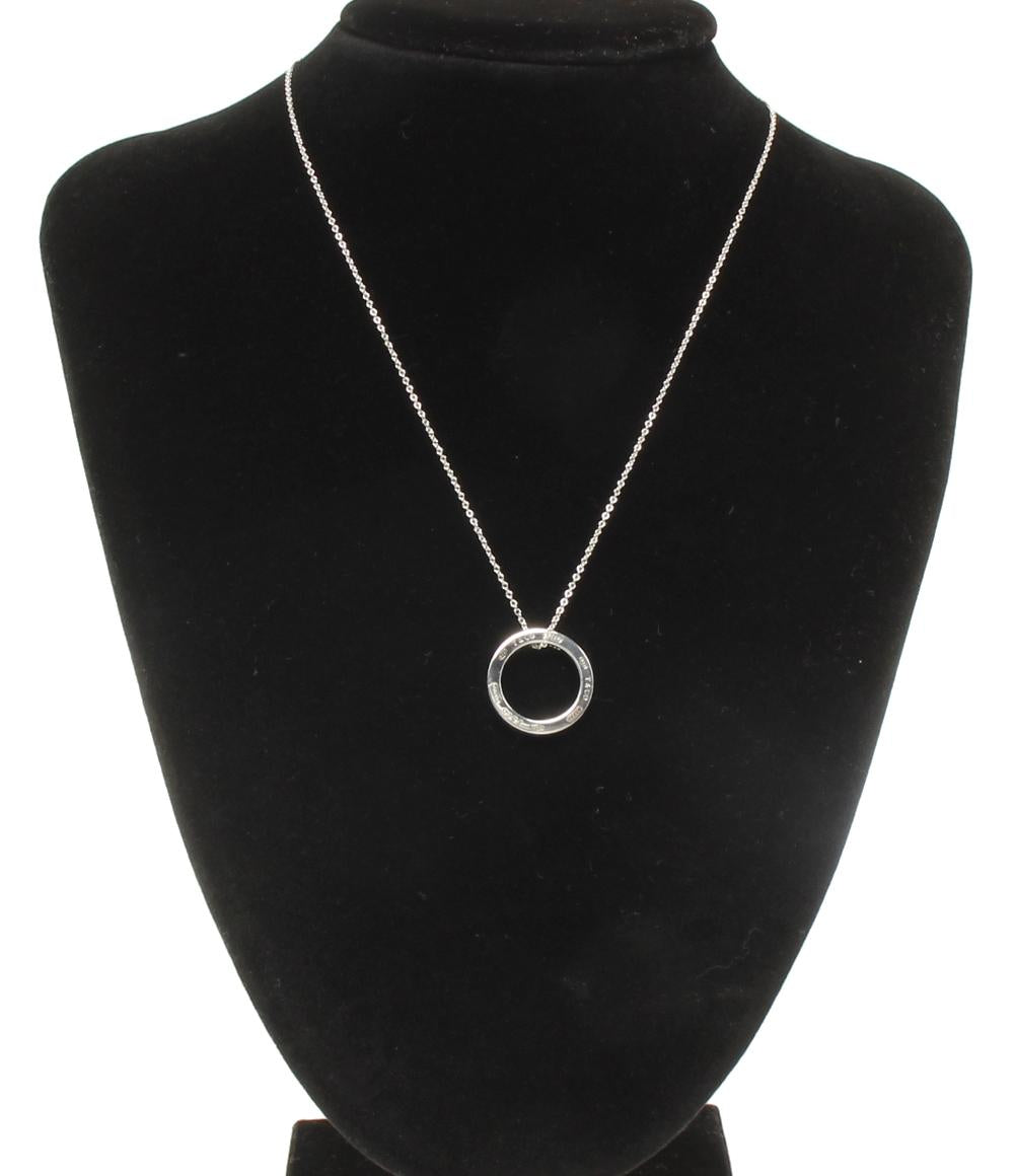 美品 ティファニー ネックレス SV925 1837 サークル レディース