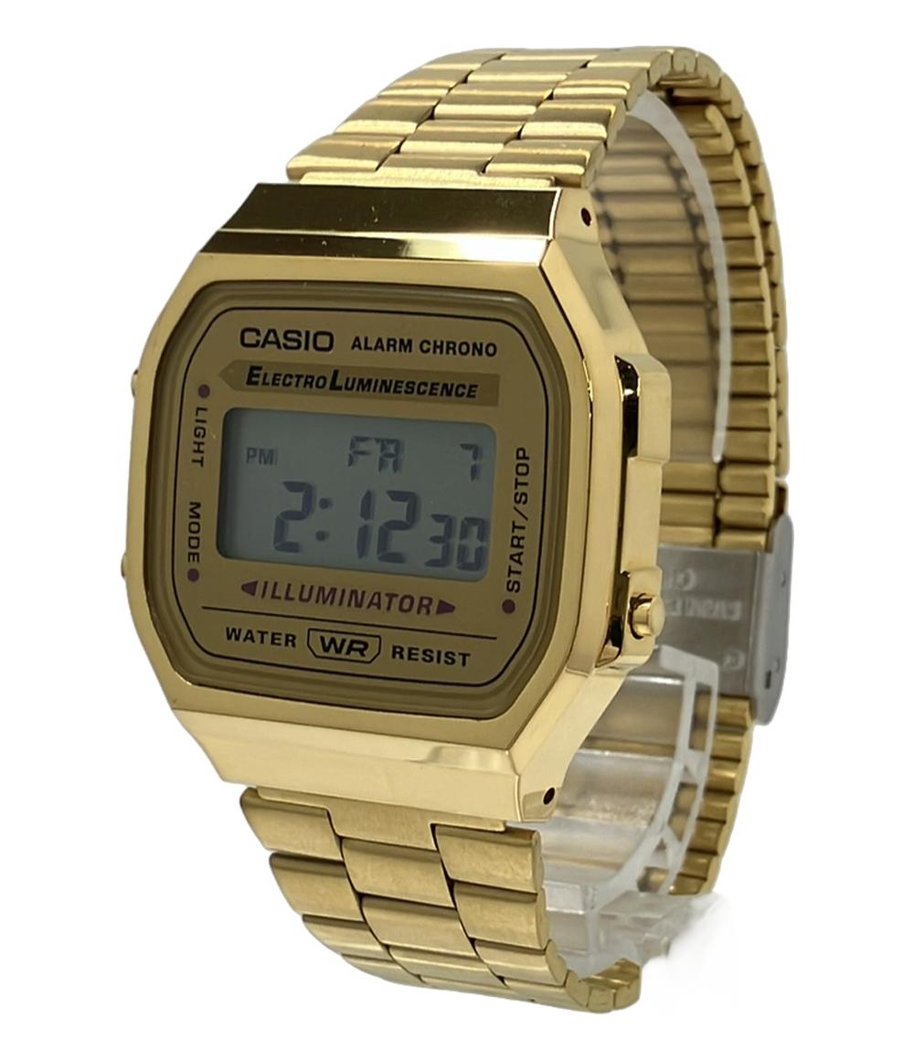 美品 CASIO 腕時計 チープカシオ クオーツ A168 メンズ レディース カシオ