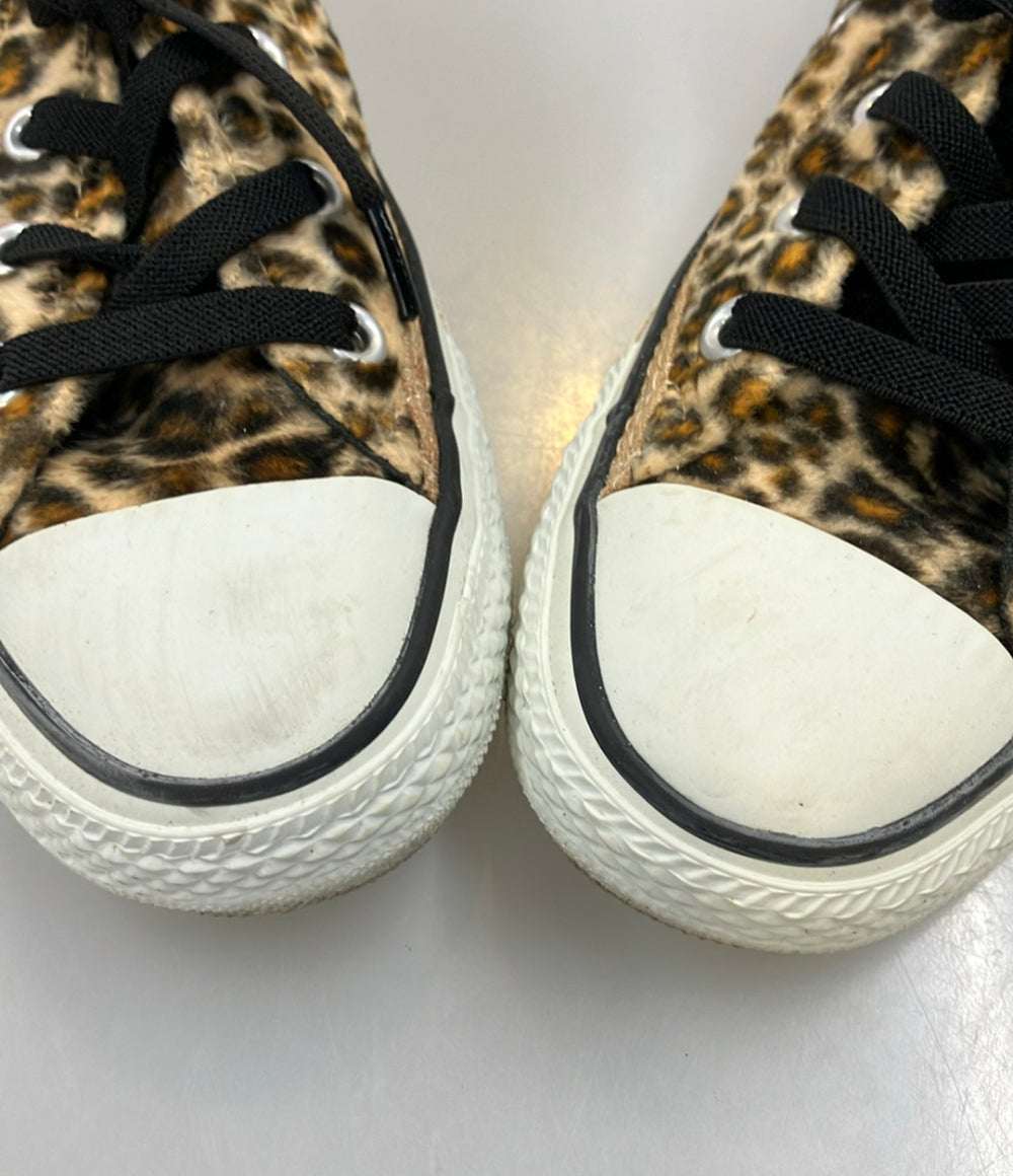 CONVERSE ハイカットスニーカー ヒョウ柄 レディース SIZE 23.5 コンバース
