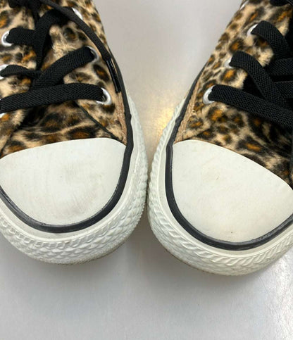 CONVERSE ハイカットスニーカー ヒョウ柄 レディース SIZE 23.5 コンバース
