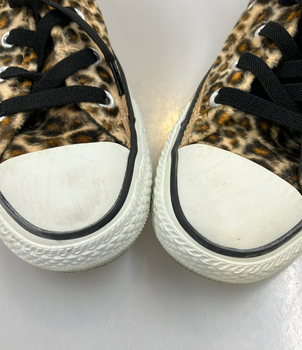 CONVERSE ハイカットスニーカー ヒョウ柄 レディース SIZE 23.5 コンバース