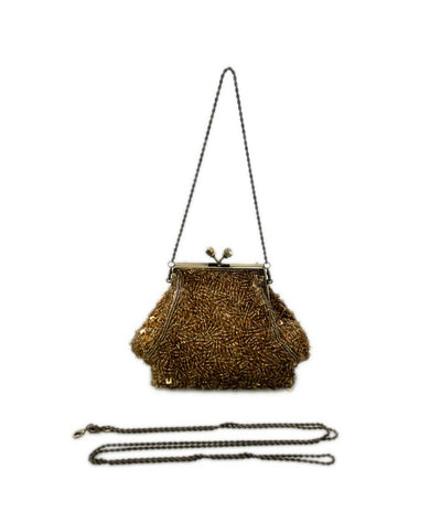 美品 Sybilla ミニハンドバッグ ミニショルダーバッグ 2WAY 斜め掛け がま口 レディース シビラ