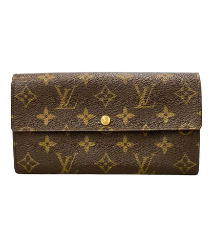 訳あり LOUIS VUITTON 二つ折り財布 モノグラム ポルトフォイユサラ M61734 レディース メンズ ルイ・ヴィトン