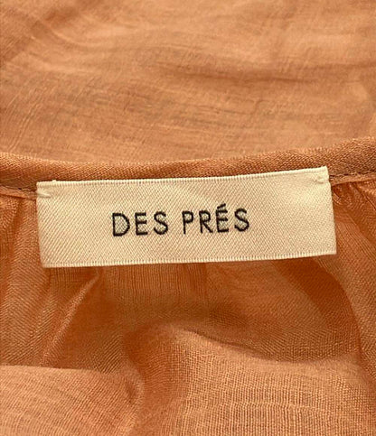 美品 デプレ 半袖ブラウス レディース SIZE 36 (S) DES PRES