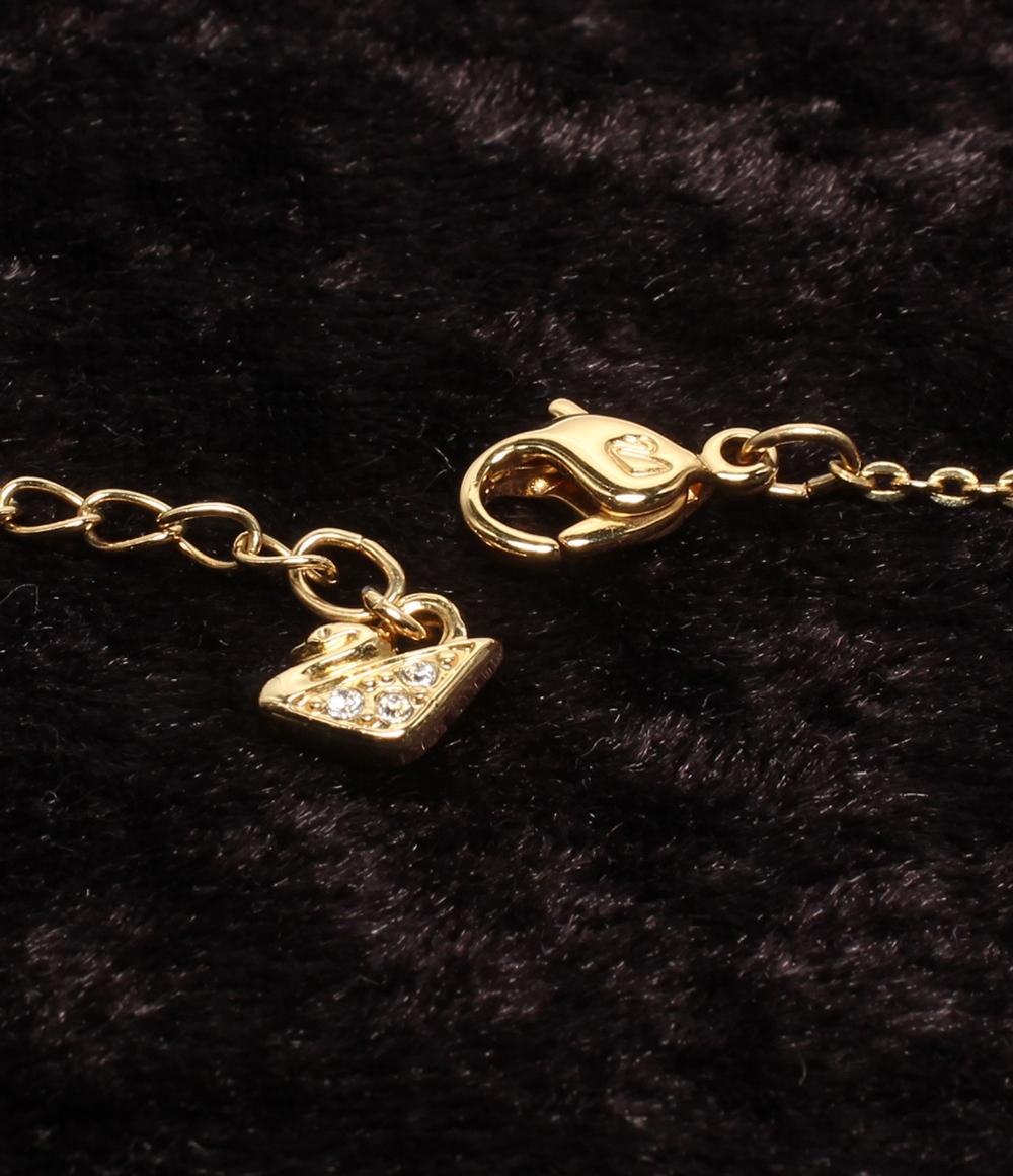 美品 SWAROVSKI ネックレス ティアラモチーフ レディース スワロフスキー