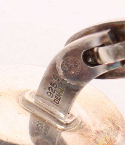 Georg Jensen カフス SV925 111 アップル柄 リンゴ柄 メンズ ジョージジェンセン