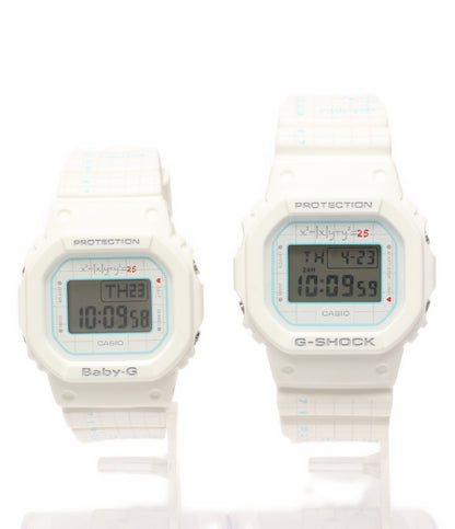 美品 CASIO ペアウォッチ 腕時計 G PRESENTS LOVER'S COLLECTION 2021 G-SHOCK Baby-G クオーツ LOV-21B-7JR レディース メンズ カシオ