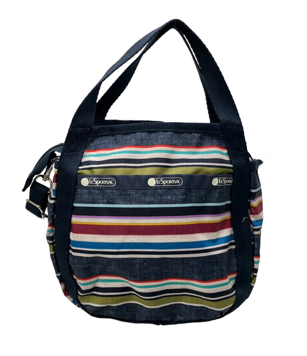 美品 LeSportsac ハンドバッグ ショルダーバッグ 2WAY 斜め掛け レディース レスポートサック