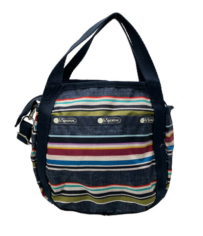 美品 LeSportsac ハンドバッグ ショルダーバッグ 2WAY 斜め掛け レディース レスポートサック