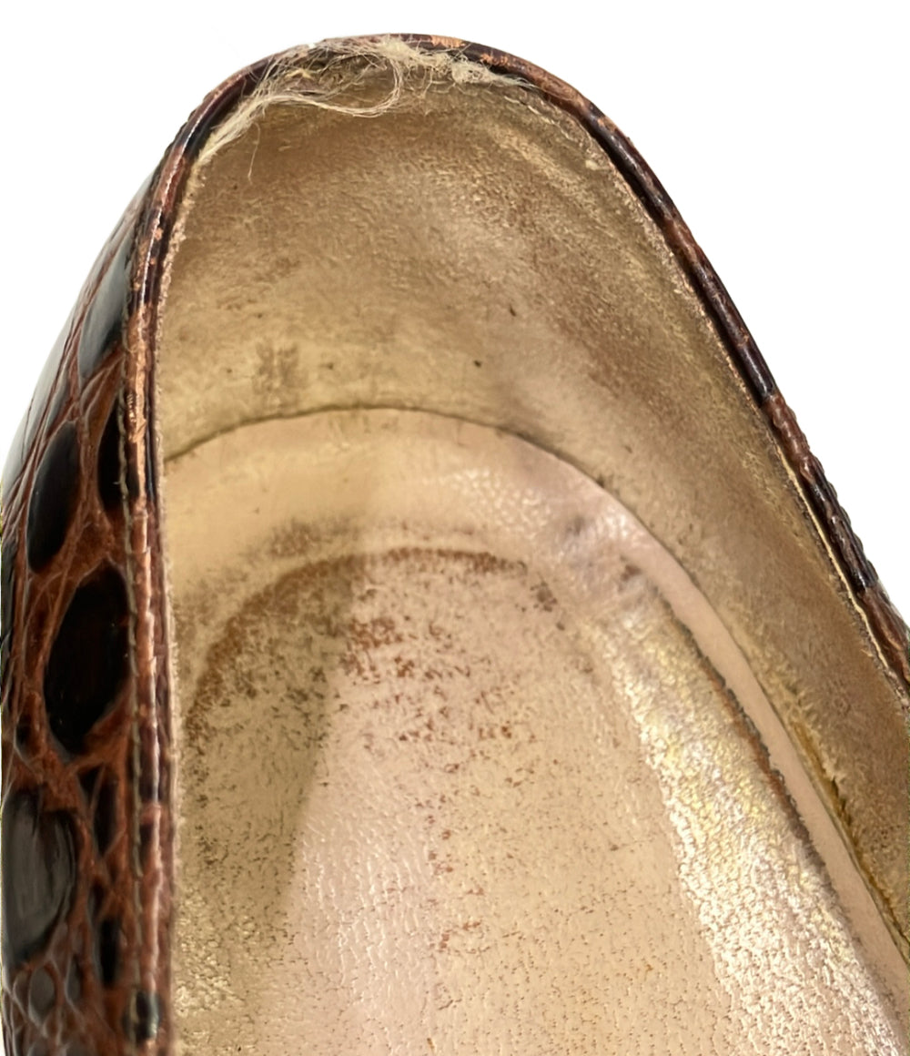 訳あり Salvatore Ferragamo パンプス ヴァラ DL 51767 レディース SIZE 8 サルヴァトーレフェラガモ