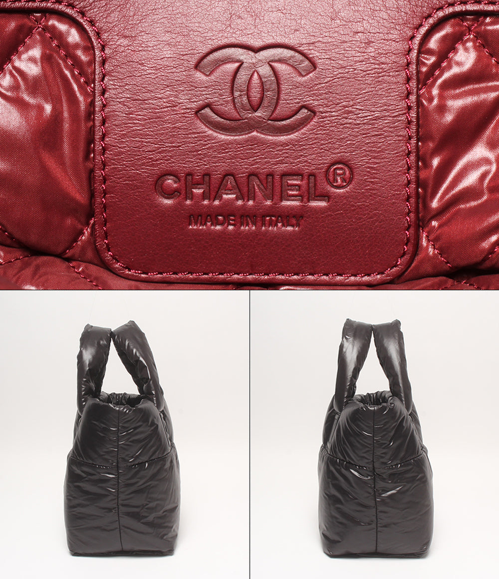 美品 CHANEL ハンドバッグ トートバッグ 13番台 シルバー金具 コココクーン レディース シャネル