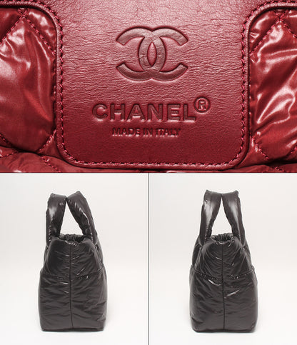 美品 CHANEL ハンドバッグ トートバッグ 13番台 シルバー金具 コココクーン レディース シャネル