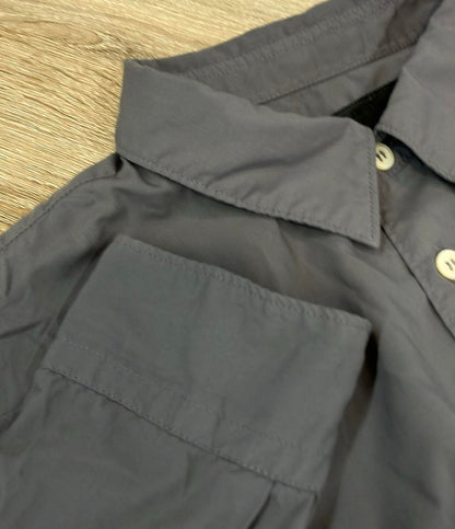 COMME DES GARCON HOMME DEUX 長袖シャツ ポリエステル DI-B029 AD2021 メンズ SIZE L コムデギャルソンオムドゥ