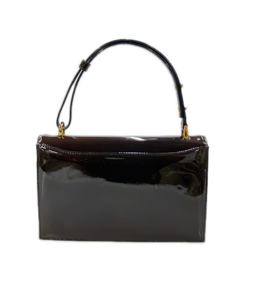 美品 CHARLES JOURDAN ハンドバッグ エナメル レディース シャルル・ジョルダン