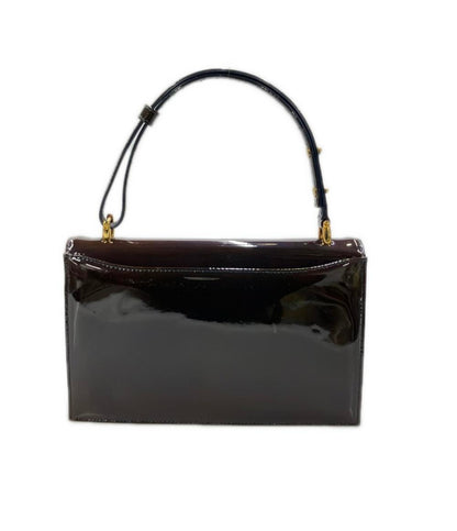 美品 CHARLES JOURDAN ハンドバッグ エナメル レディース シャルル・ジョルダン