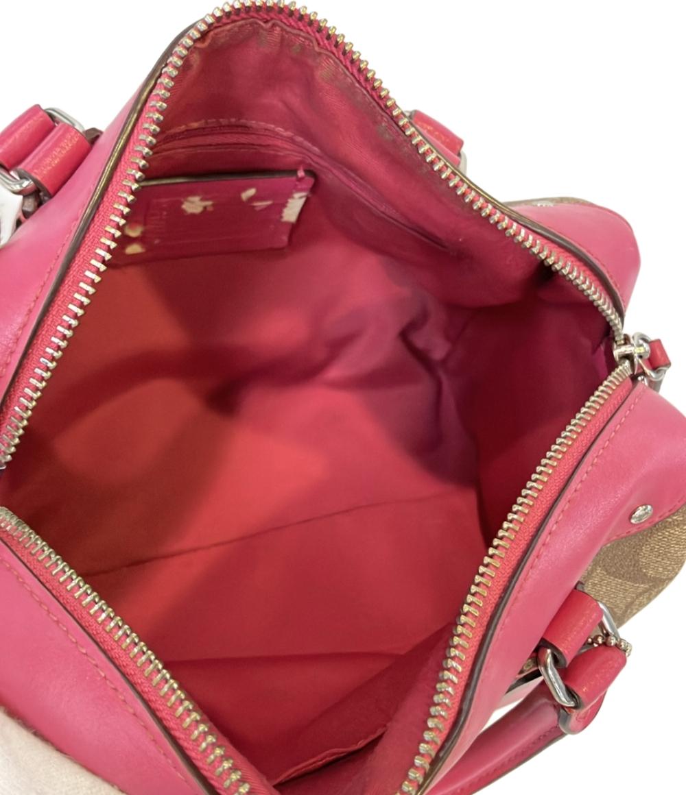 COACH 2WAY ハンドバッグ ショルダーバッグ 斜め掛け シグネチャー F58312 レディース コーチ