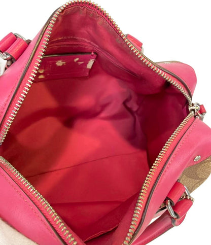 COACH 2WAY ハンドバッグ ショルダーバッグ 斜め掛け シグネチャー F58312 レディース コーチ