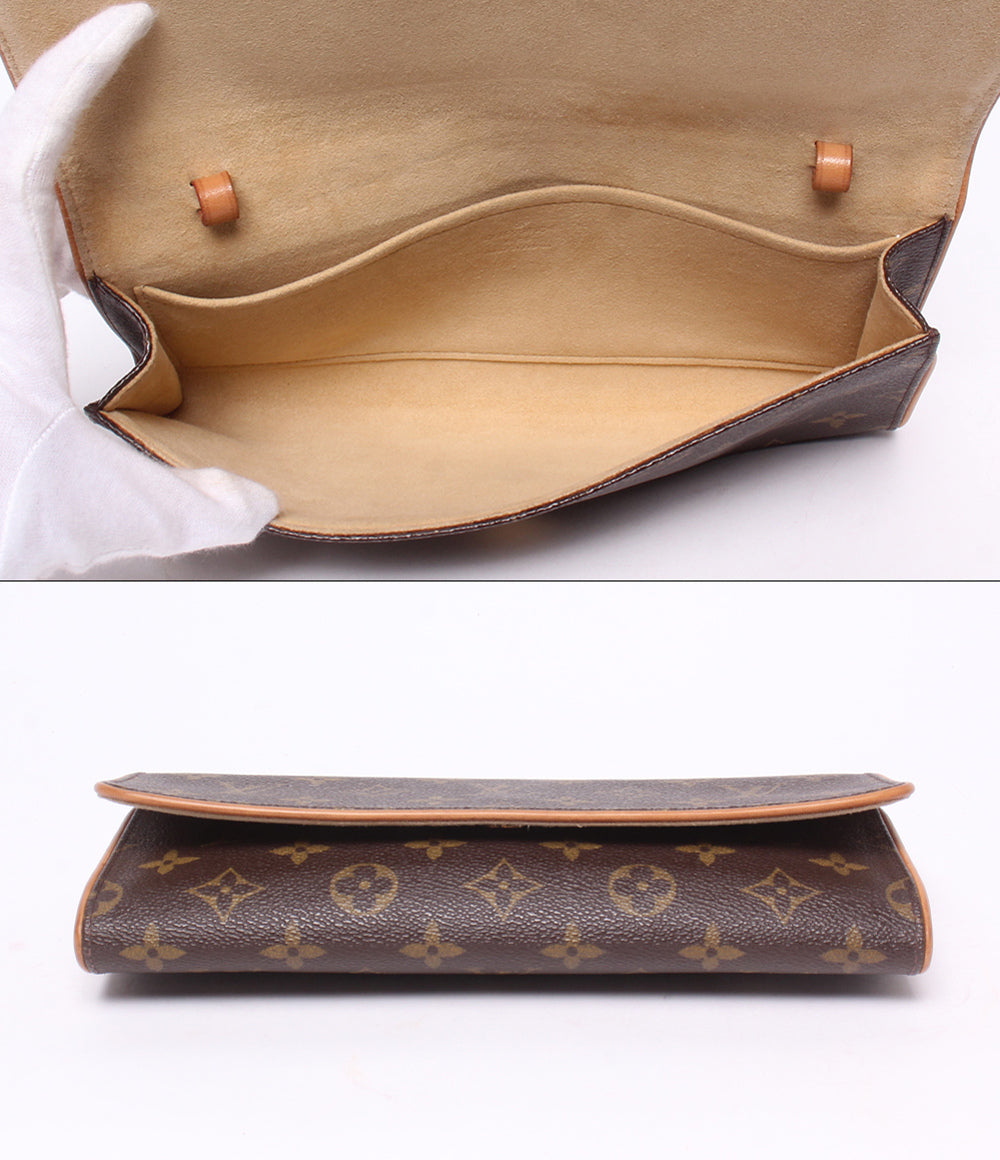 LOUIS VUITTON 2WAY クラッチバッグ ショルダーバッグ 肩掛け 斜め掛け ポシェット ツイン GM モノグラム M51852 レディース ルイ・ヴィトン