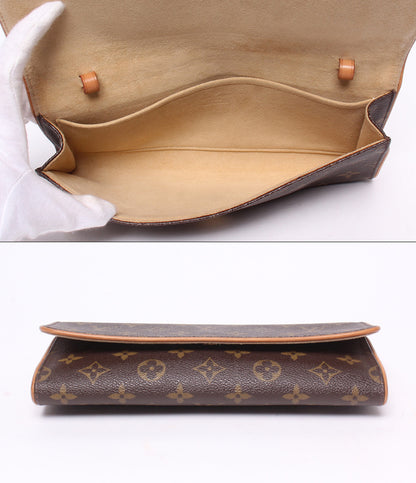 LOUIS VUITTON 2WAY クラッチバッグ ショルダーバッグ 肩掛け 斜め掛け ポシェット ツイン GM モノグラム M51852 レディース ルイ・ヴィトン