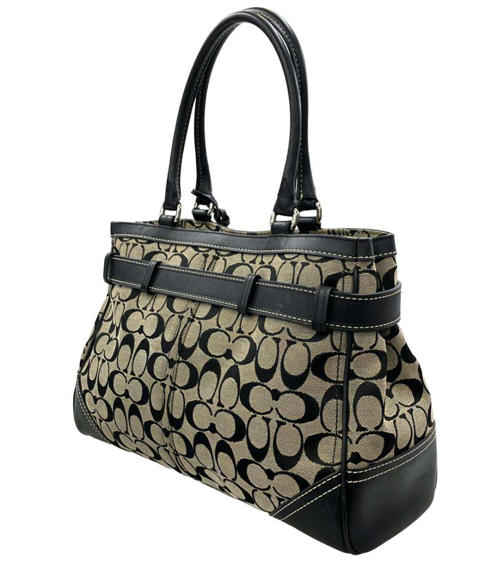 COACH トートバッグ ショルダーバッグ 肩掛け シグネチャー 8K07 レディース コーチ