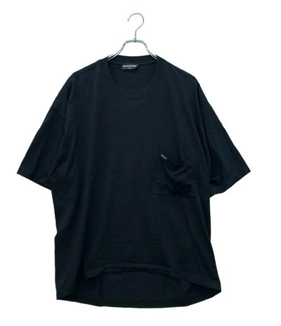 美品 BALENCIAGA 半袖Tシャツ 胸ポケット メンズ SIZE S バレンシアガ