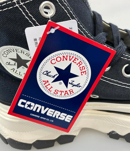 美品 CONVERSE ハイカットスニーカー 厚底 サイドジップ 1SE542 レディース SIZE 22.5 (S) コンバース