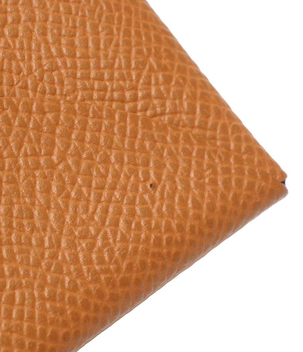 HERMES カードケース B刻印 シルバー金具 カルヴィ レディース メンズ