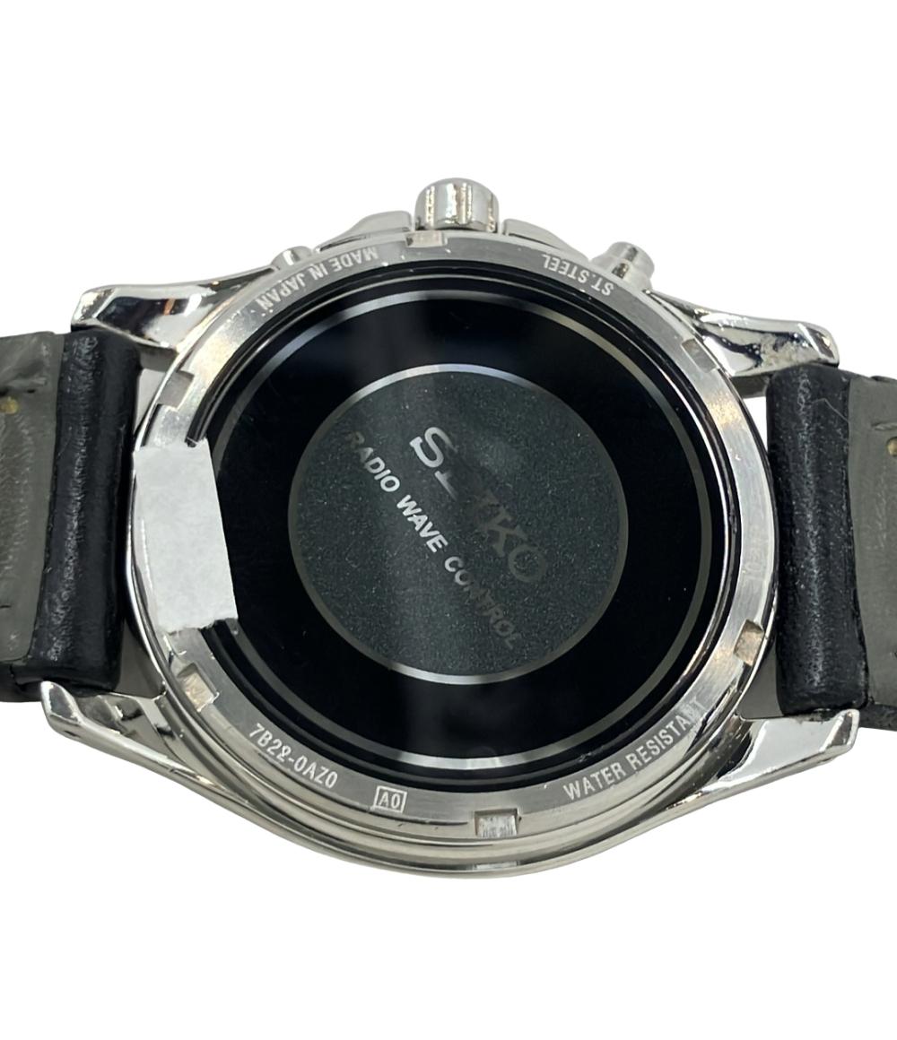 セイコー 腕時計 ソーラー シルバー 7B22-0AZ0 メンズ SEIKO