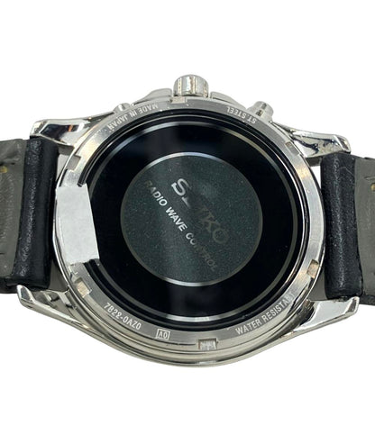 セイコー 腕時計 ソーラー シルバー 7B22-0AZ0 メンズ SEIKO
