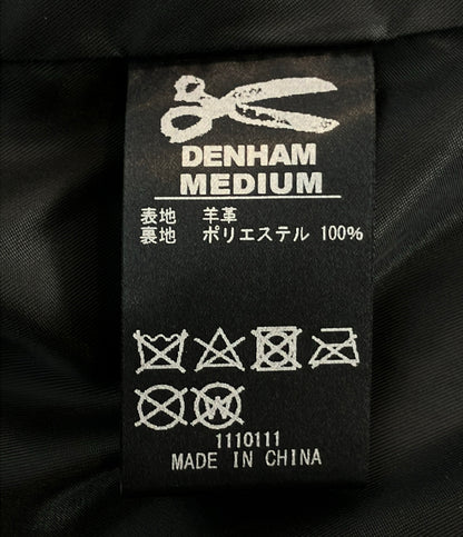 DENHAM シングルライダースジャケット メンズ デンハム