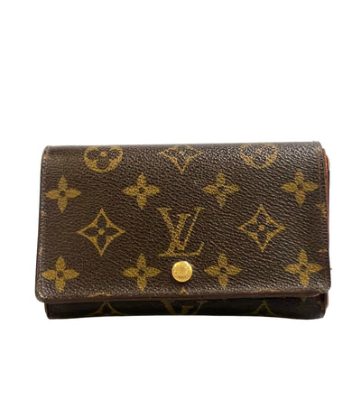 LOUIS VUITTON 二つ折り財布 ポルトフォイユ トレゾール モノグラム M61736 レディース メンズ ルイ・ヴィトン