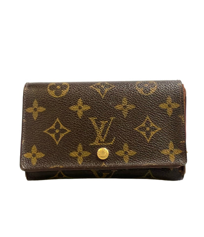 LOUIS VUITTON 二つ折り財布 ポルトフォイユ トレゾール モノグラム M61736 レディース メンズ ルイ・ヴィトン