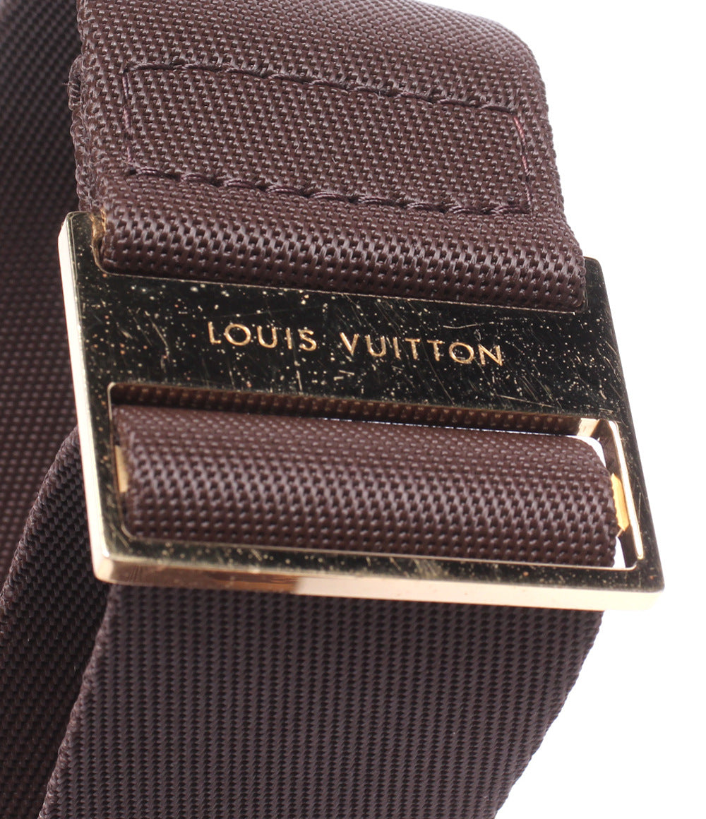 LOUIS VUITTON ボディバッグ ウエストポーチ ジェロニモス ダミエ エベヌ N51994 メンズ ルイ・ヴィトン