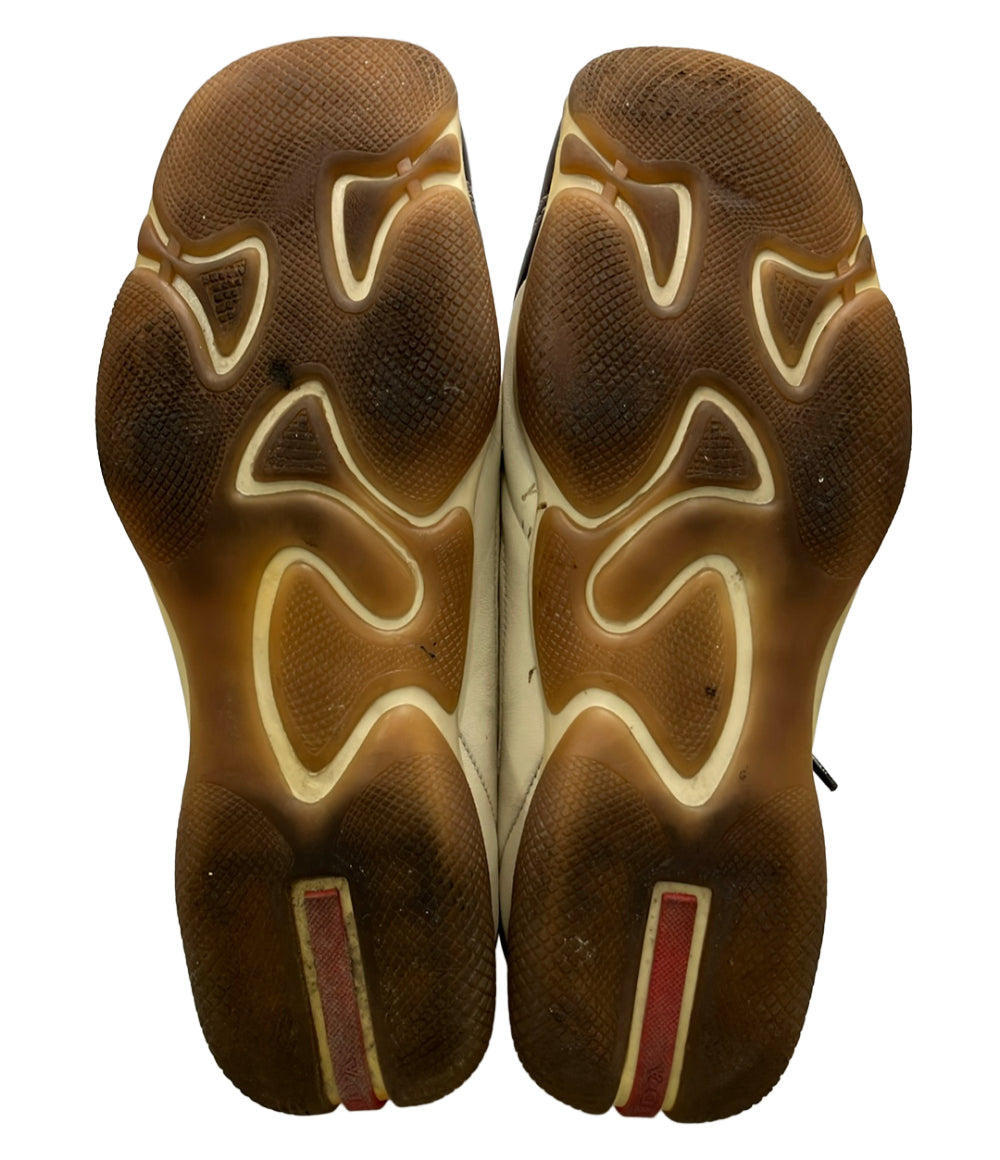 PRADA レザーローカットスニーカー メンズ SIZE 8 1/2 プラダ