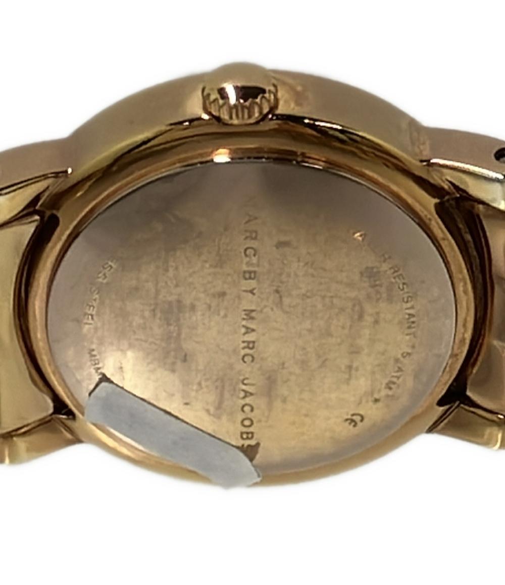 MARC BY MARC JACOBS 腕時計 クオーツ ホワイト MBM3078 レディース