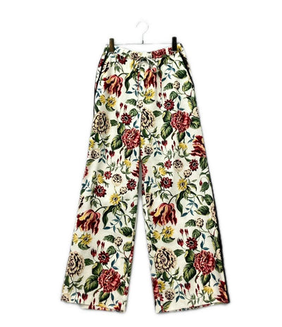 GRACE CONTINENTAL アンティーク フラワープリントパンツ レディース SIZE 36 グレースコンチネンタル