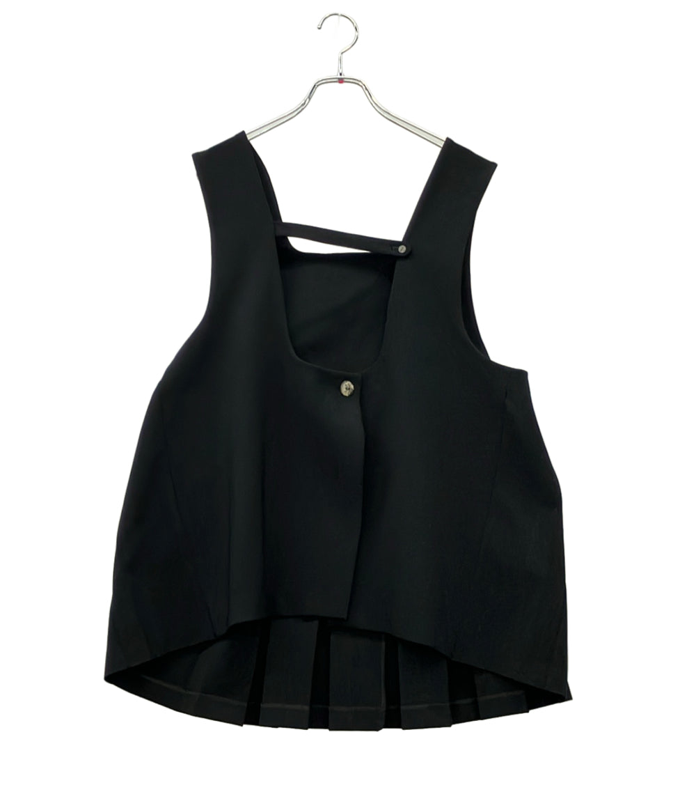 ENFOLD ベスト PLEATS TWO-WAY VEST 300hs230-0170 レディース SIZE 38 (M) エンフォルド