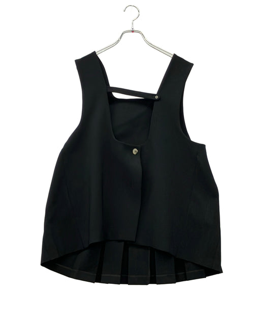 ENFOLD ベスト PLEATS TWO-WAY VEST 300hs230-0170 レディース SIZE 38 (M) エンフォルド