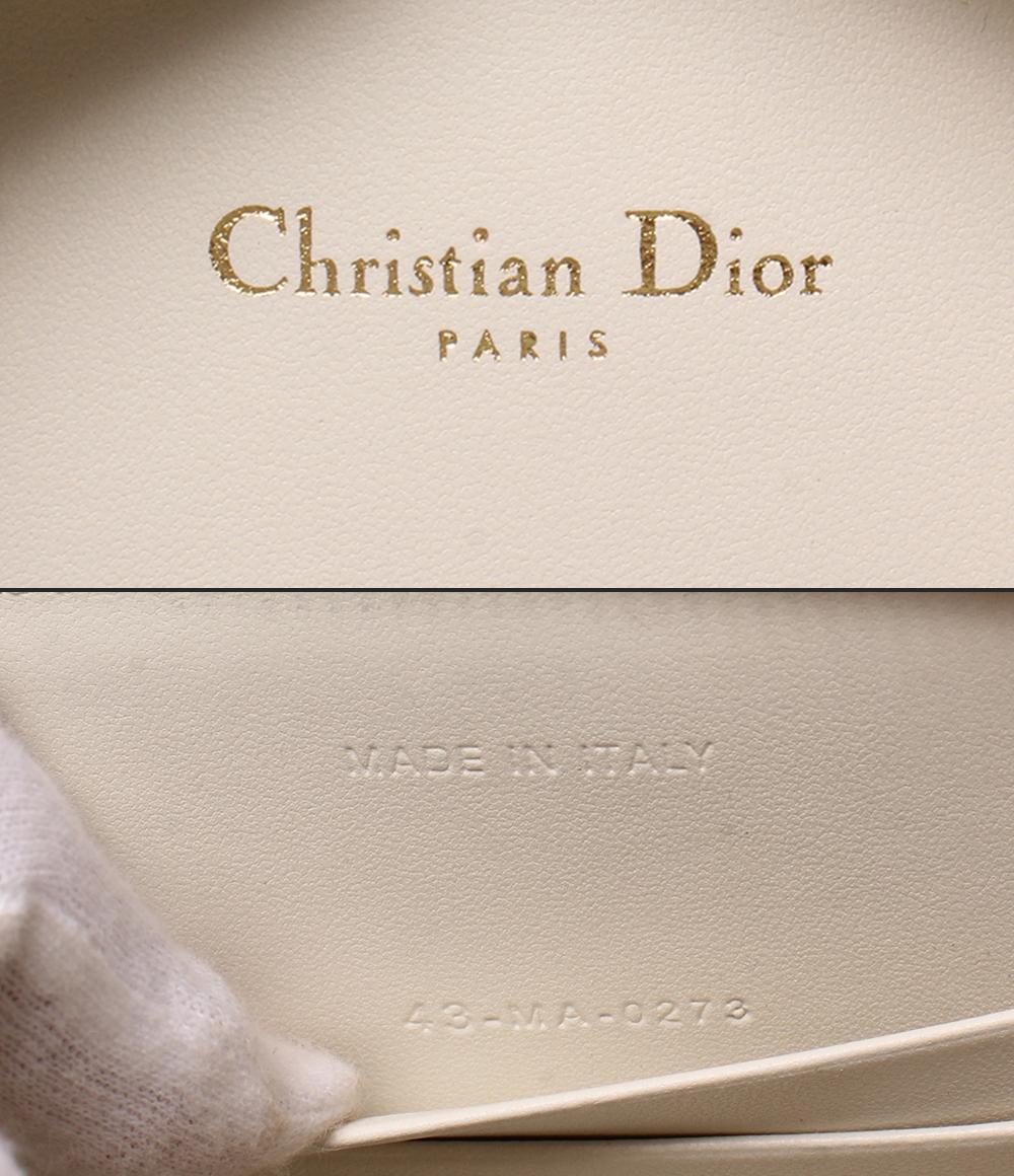 美品 Christian Dior 2wayショルダーバッグ ハンドバッグ 斜め掛け オーバル カメラバッグ CD シグネチャー レディース クリスチャンディオール