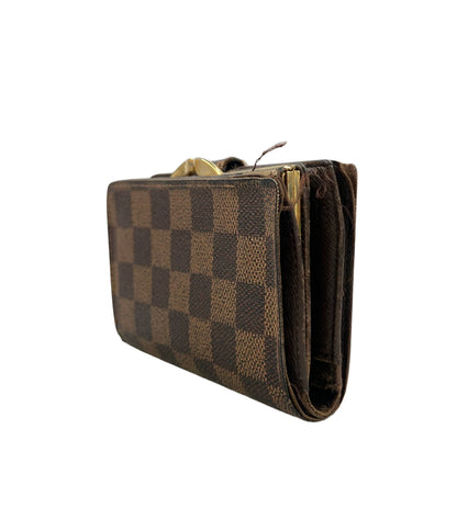 LOUIS VUITTON 二つ折り財布 ポルトフォイユ ヴィエノワ ダミエ エベヌ N61674 レディース メンズ ルイ・ヴィトン