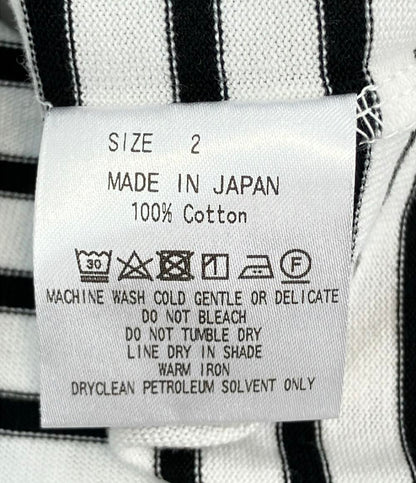 markaware オーバーサイズ ボーダー長袖Tシャツ メンズ SIZE M マーカウェア