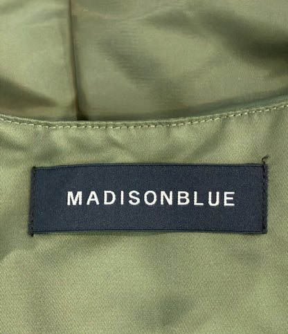 MADISONBLUE ギャザー パディング ツイル ドレス MB224-4003 レディース SIZE 01 (S) マディソンブルー